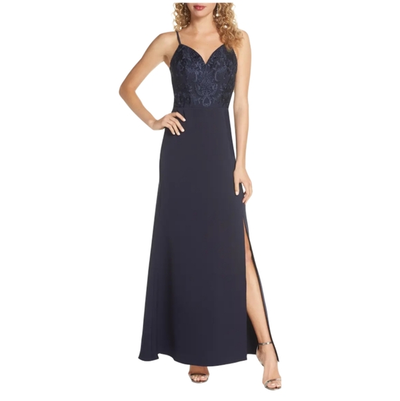 Chi Chi London Dresses & Skirts - CHI CHI LONDON Stefan Embroidered Bodice Gown